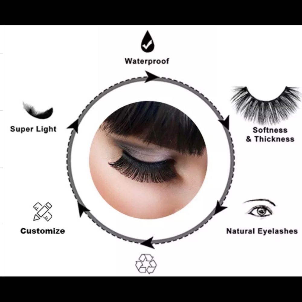 Magnetic Faux Mink Eyelashes (Boston) - Picture 7 of 15
